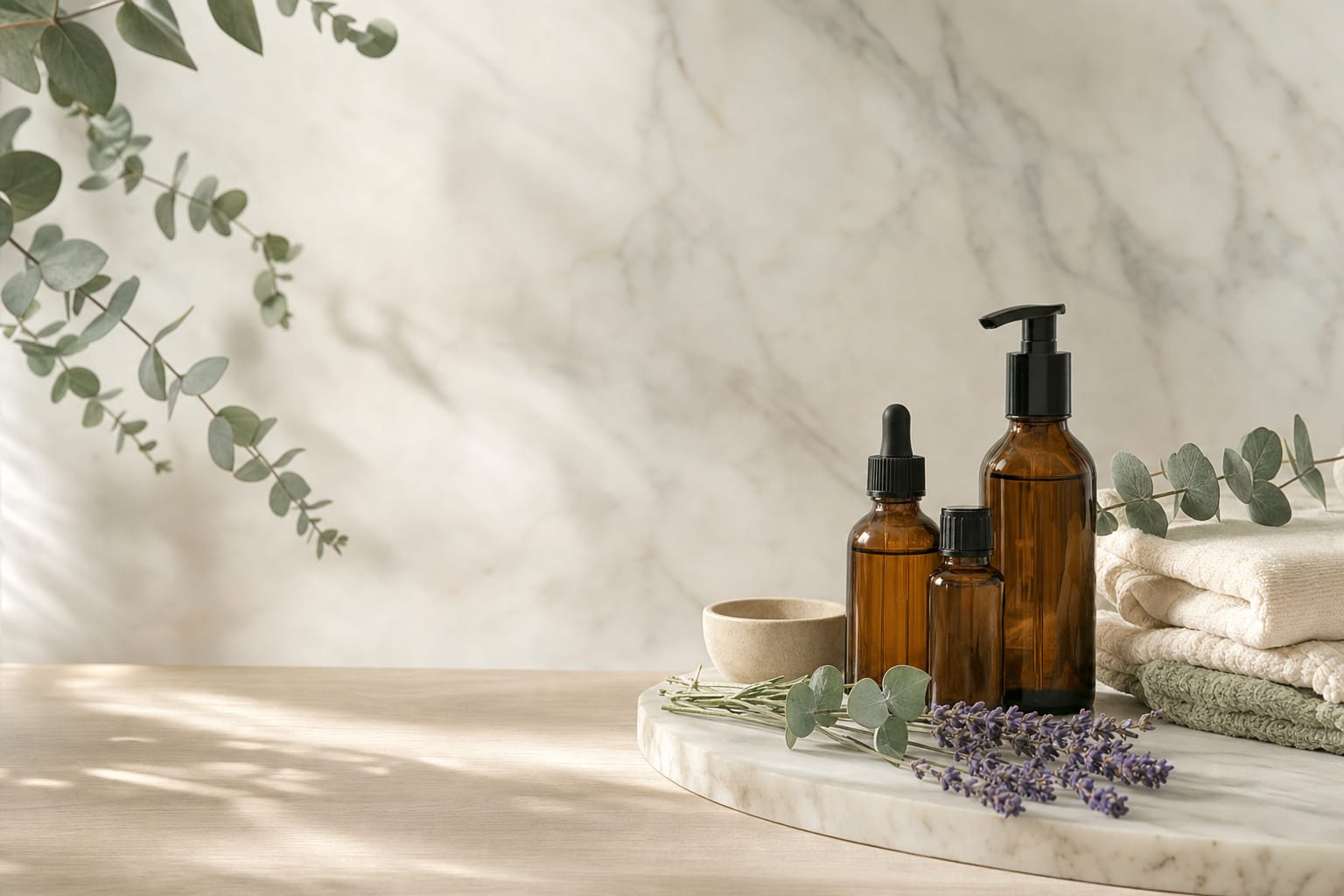 A calm professional treatment-room setting